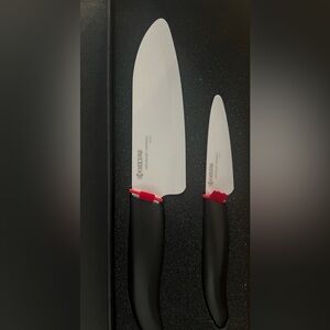 Kyocera 5.5” Santoku & 3” Paring Knife Set